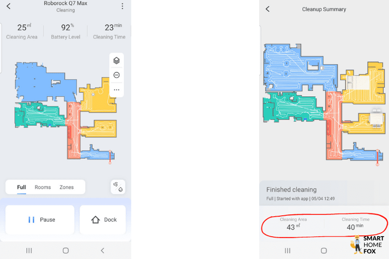 Systematic navigation is shown on the basis of the routes in the mobile phone app.